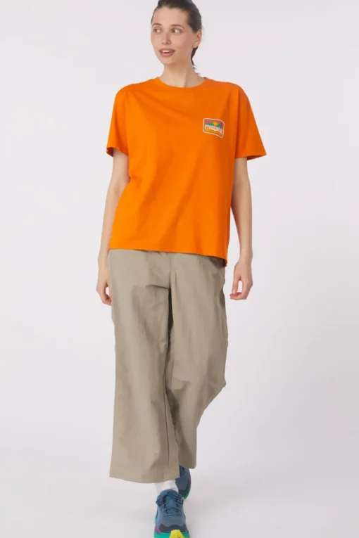 Passenger Clothing ltd T-Shirt Golden Hour Recycled Cotton Oversized T-Shirt
