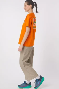 Passenger Clothing ltd T-Shirt Golden Hour Recycled Cotton Oversized T-Shirt
