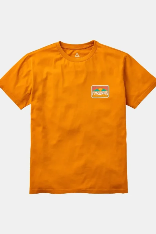 Passenger Clothing ltd T-Shirt Golden Hour Recycled Cotton Oversized T-Shirt