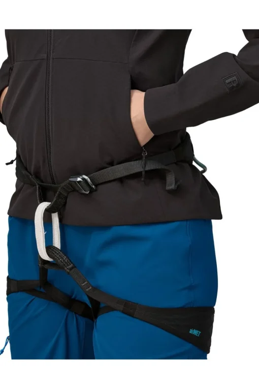 Patagonia Softshell Jas W'S R1 Crossstrata Hoodie