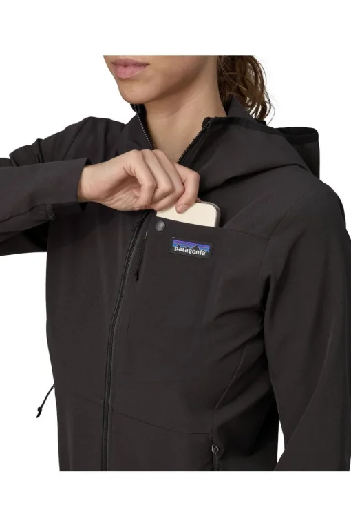 Patagonia Softshell Jas W'S R1 Crossstrata Hoodie
