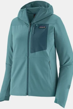 Patagonia Softshell Jas W'S R1 Crossstrata Hoodie