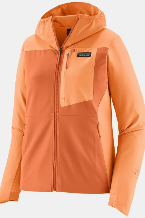 Patagonia Softshell Jas W'S R1 Crossstrata Hoodie