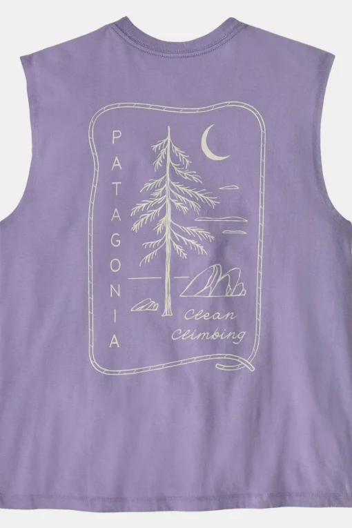 Patagonia Top W'S Clean Climb Roots Boxy Organic Tank