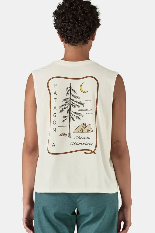Patagonia Top W'S Clean Climb Roots Boxy Organic Tank