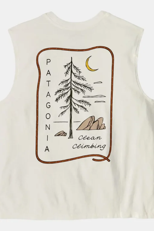 Patagonia Top W'S Clean Climb Roots Boxy Organic Tank
