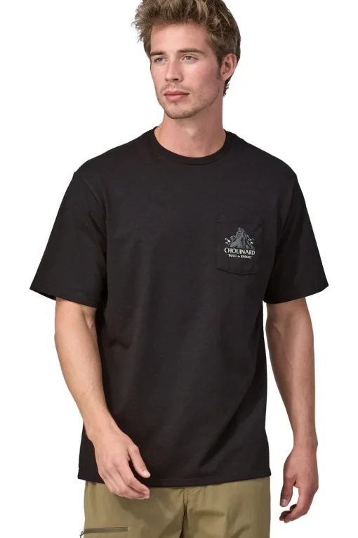 Patagonia T-Shirt Chouinard Crest Pocket Responsibili-Tee