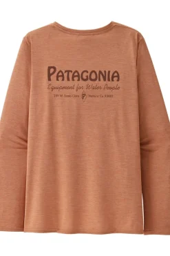 Patagonia T-Shirt L/S Cap Cool Daily Graphic Shirt - Waters