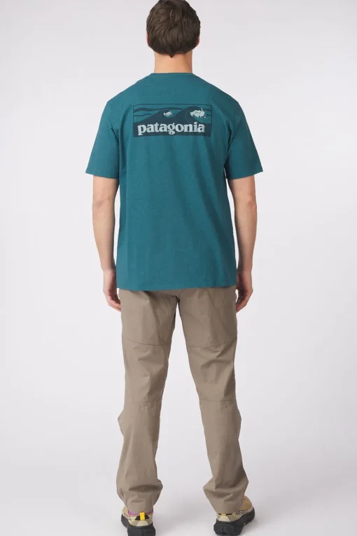 Patagonia T-Shirt M'S Boardshort Logo Organic Pocket