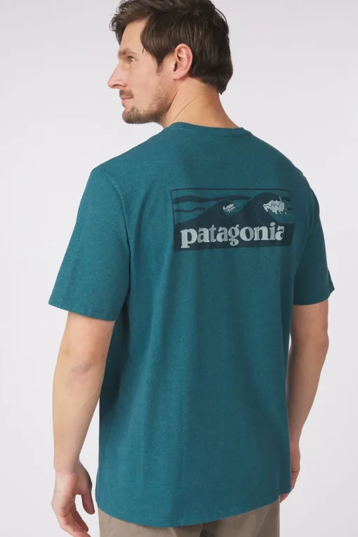 Patagonia T-Shirt M'S Boardshort Logo Organic Pocket