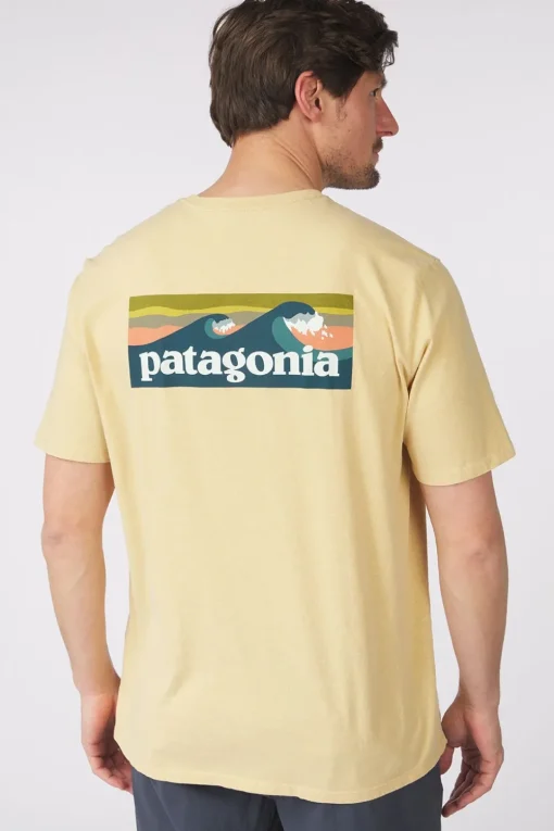 Patagonia T-Shirt M'S Boardshort Logo Organic Pocket
