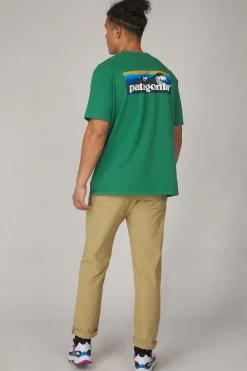 Patagonia T-Shirt M'S Boardshort Logo Organic Pocket