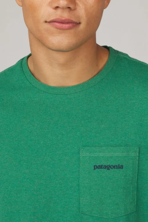Patagonia T-Shirt M'S Boardshort Logo Organic Pocket