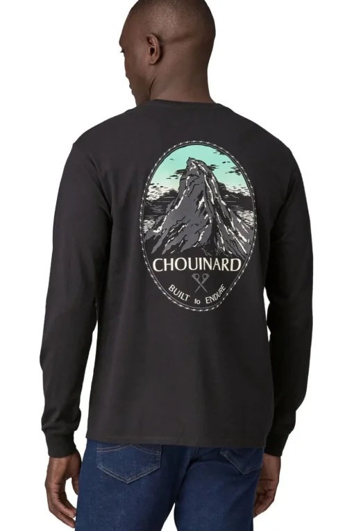 Patagonia T-Shirt M'S L/S Chouinard Crest Responsibili-Tee