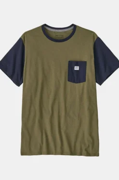 Patagonia T-Shirt Unisex Shop Sticker Pocket Responsibili-Tee