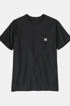 Patagonia T-Shirt Unisex Shop Sticker Pocket Responsibili-Tee
