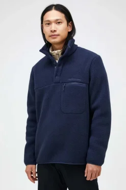 Peak Performance Fleece M Fleece Snap T-Neck