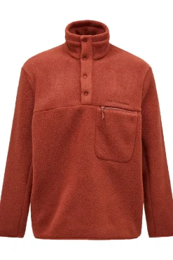 Peak Performance Fleece M Fleece Snap T-Neck