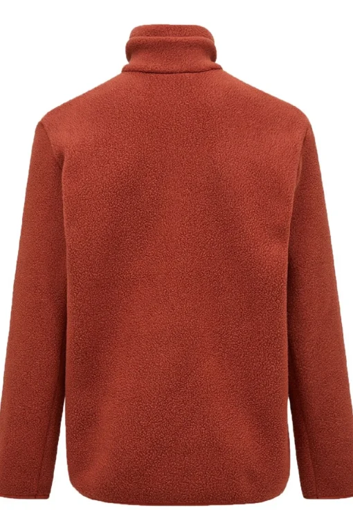 Peak Performance Fleece M Fleece Snap T-Neck