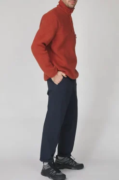 Peak Performance Fleece M Fleece Snap T-Neck