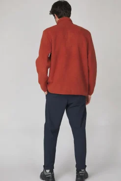 Peak Performance Fleece M Fleece Snap T-Neck