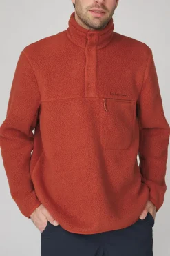 Peak Performance Fleece M Fleece Snap T-Neck