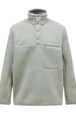 Peak Performance Fleece M Fleece Snap T-Neck