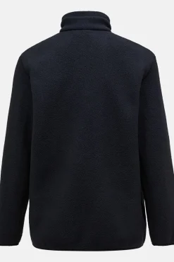 Peak Performance Fleece M Fleece Snap T-Neck
