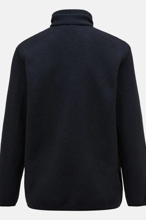 Peak Performance Fleece M Fleece Snap T-Neck