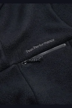 Peak Performance Fleece M Fleece Snap T-Neck