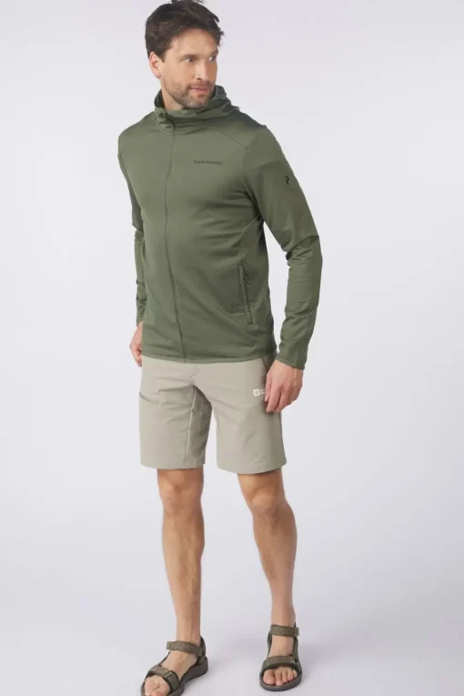 Peak Performance Fleece M Light Zip Hood