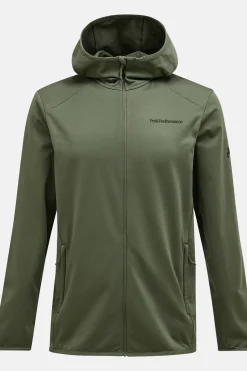 Peak Performance Fleece M Light Zip Hood