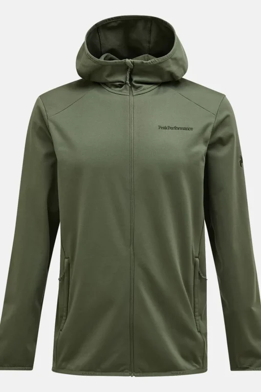 Peak Performance Fleece M Light Zip Hood