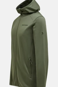 Peak Performance Fleece M Light Zip Hood