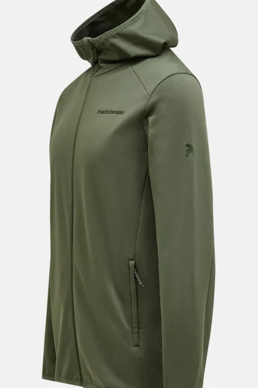 Peak Performance Fleece M Light Zip Hood