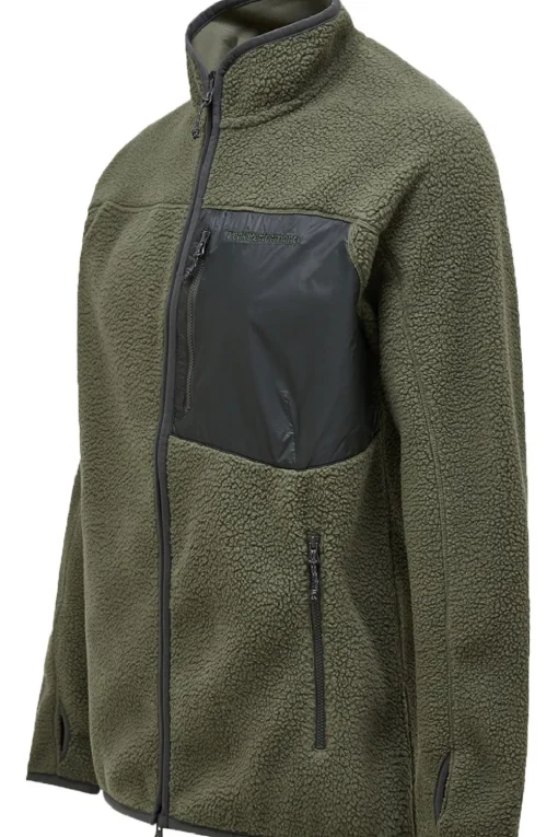 Peak Performance Fleece M Pile Zip Jacket