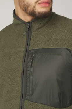 Peak Performance Fleece M Pile Zip Jacket
