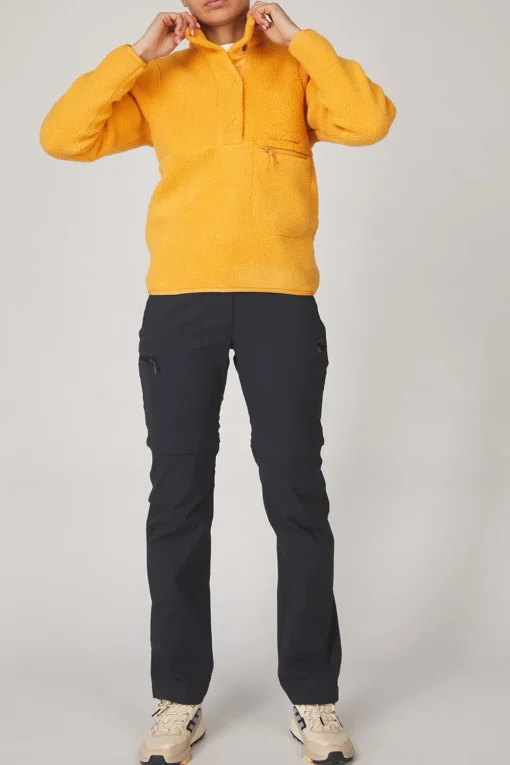Peak Performance Fleece Snap T-Neck