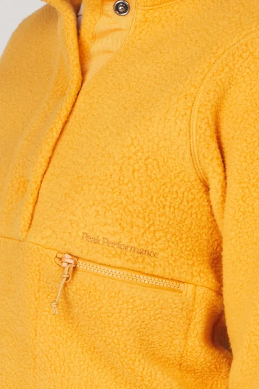 Peak Performance Fleece Snap T-Neck