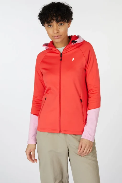 Peak Performance Fleece W Rider Zip Hood