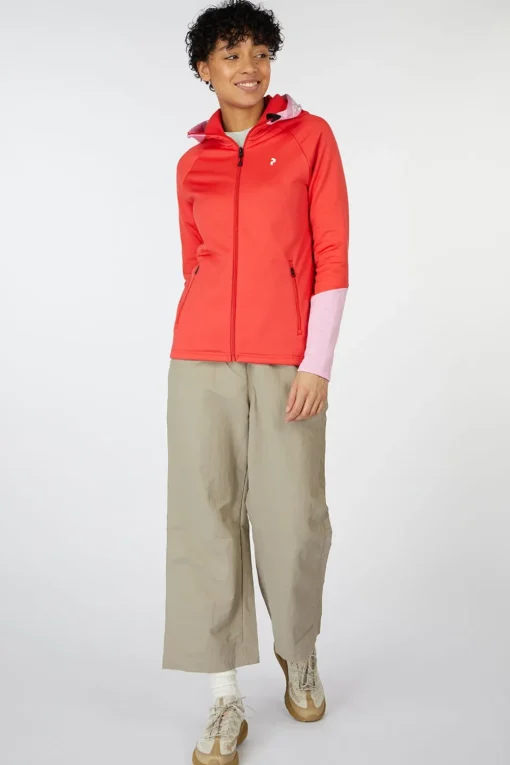 Peak Performance Fleece W Rider Zip Hood