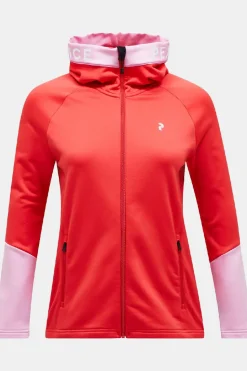 Peak Performance Fleece W Rider Zip Hood