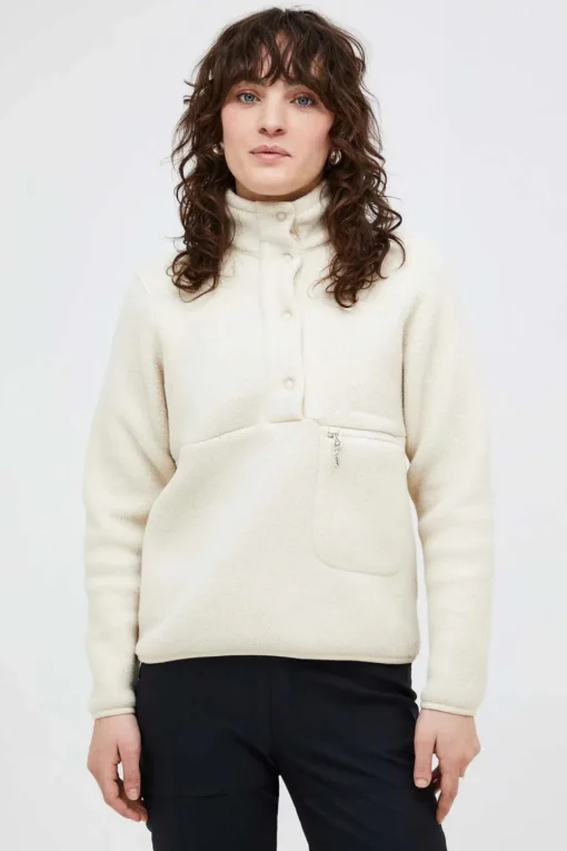 Peak Performance Fleece W Fleece Snap Cardigan
