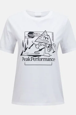 Peak Performance T-Shirt W Explore Graphic Tee