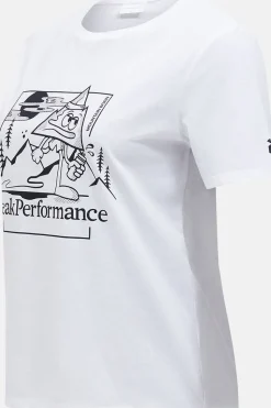 Peak Performance T-Shirt W Explore Graphic Tee