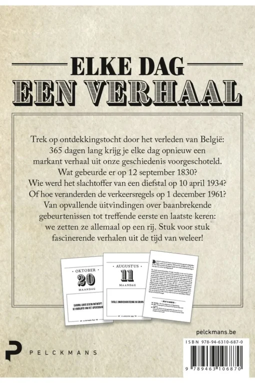 Pelckmans Elke dag een verhaal scheurkalender 2025