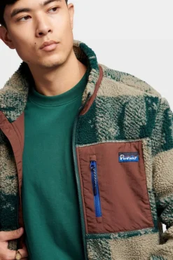 Penfield Fleece Mattawa Check Pile
