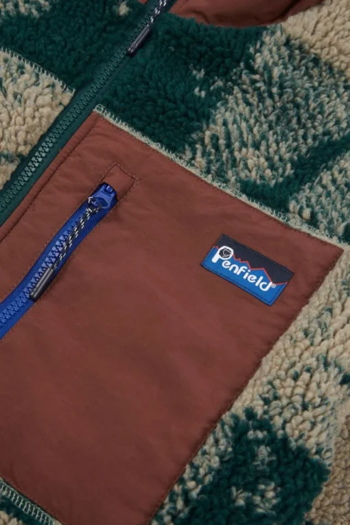 Penfield Fleece Mattawa Check Pile