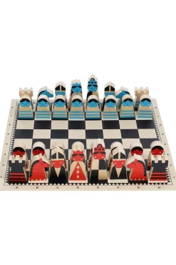 Petit Collage Speelgoed On The Move Wooden Chess Set