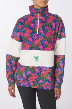 Picture Organic Clothing Fleece Fir Rugby 1/4 Zip Sweater